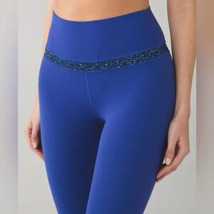 Lululemon RARE‎ Original Align Sapphire Blue Leggings